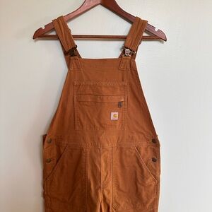 Carhartt Tan Bib Overalls